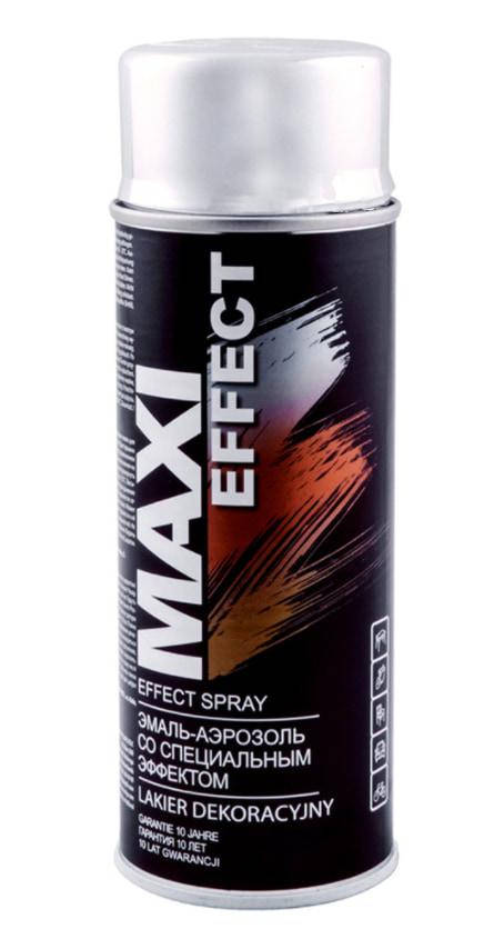 

Краска Maxi Color аэрозольная универсальная хром эффект 400 мл (MX0010), Светлое серебро