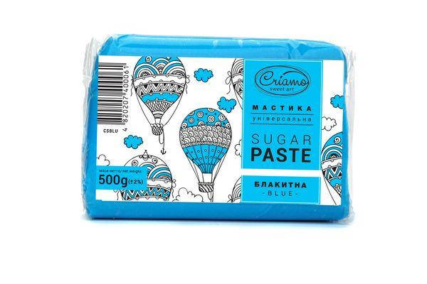 

Мастика сахарная для моделирования "Голубая" 500г.