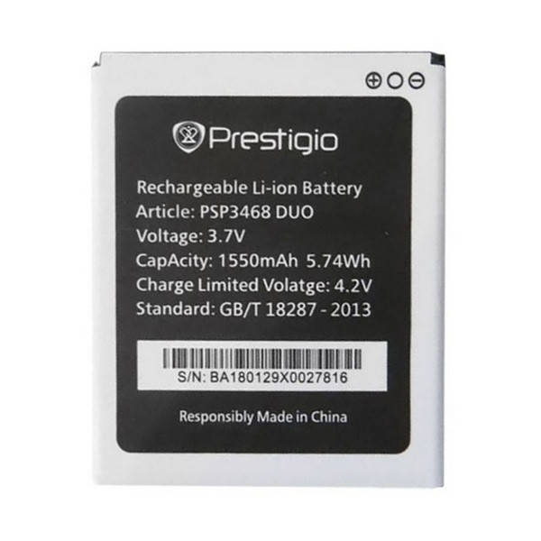 

Аккумулятор Prestigio PSP3468 DUO (Wize) Original