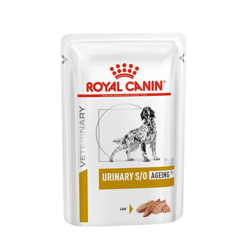 

Лечебный влажный корм для собак Royal Canin Urinary S/O Ageing 7+ 85 г