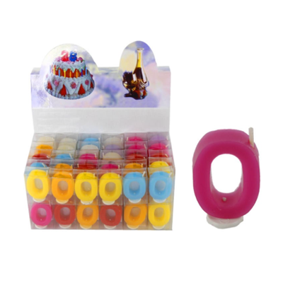 

Свеча цифра "0"