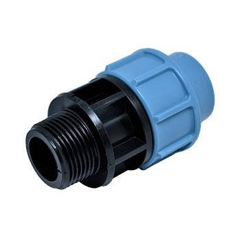 

Муфта зажимная с наружной резьбой 20х1/2" Unidelta