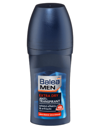 

Balea Men Extra Dry дезодорант роликовый "Экстра Свежесть" антиперспирант балеа