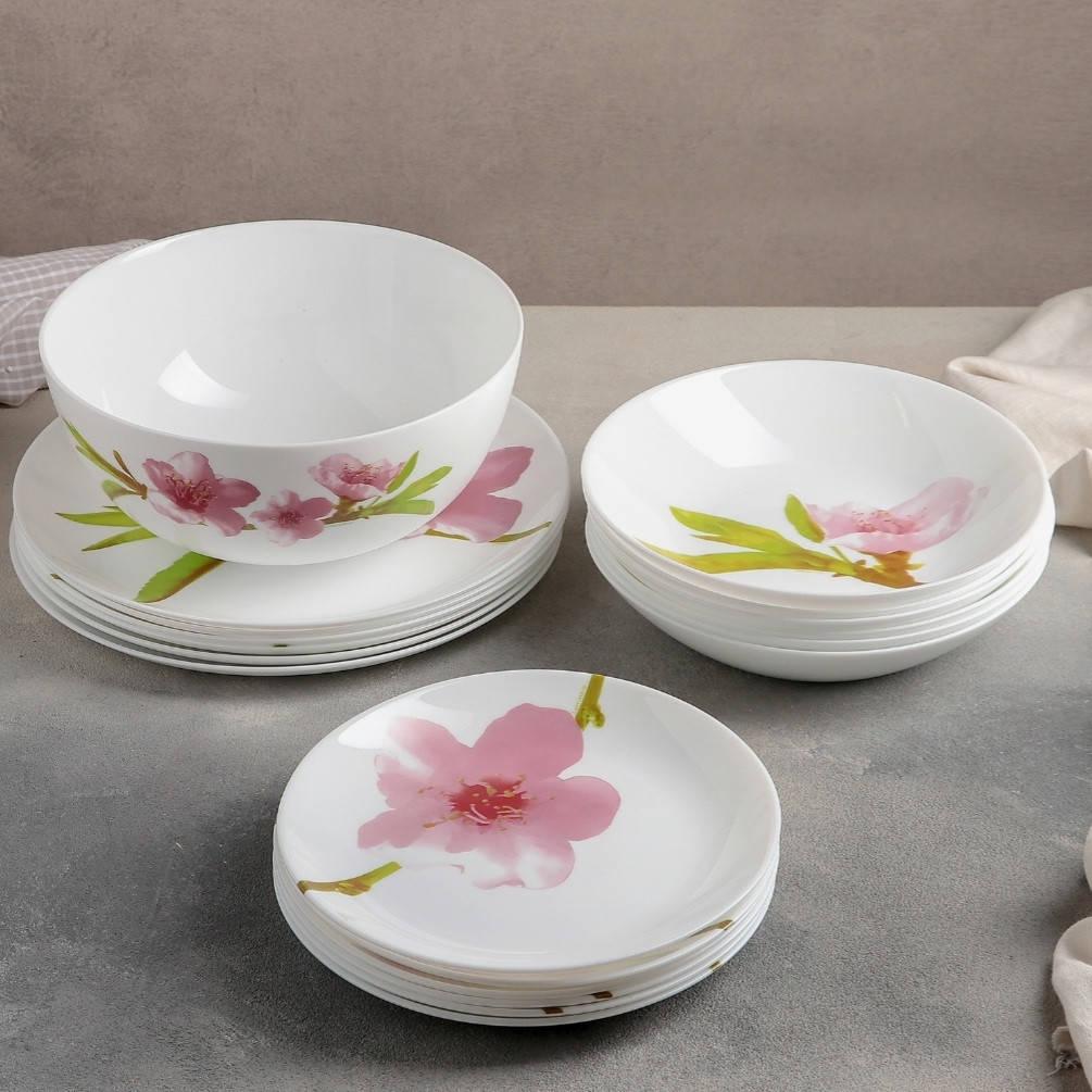 

Сервиз столовый 19 предметов Luminarc Diwali Water Color Q3438, Белый