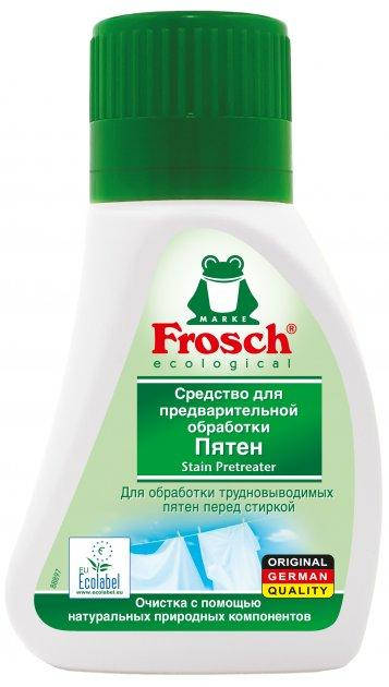 

Пятновыводитель для текстиля Frosch 75 мл