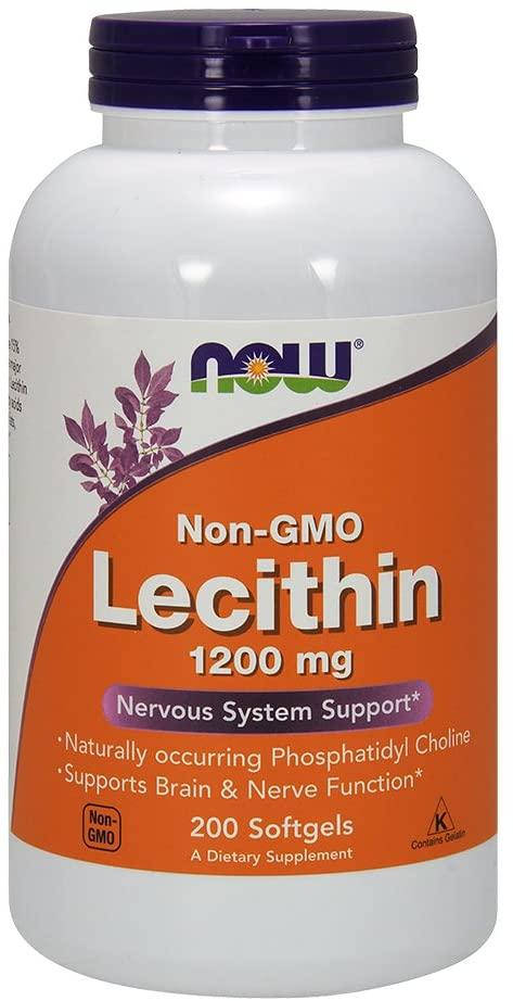 

Лецитин нау фудс Now Foods Lecithin 200 гелевых капсул 1200 mg