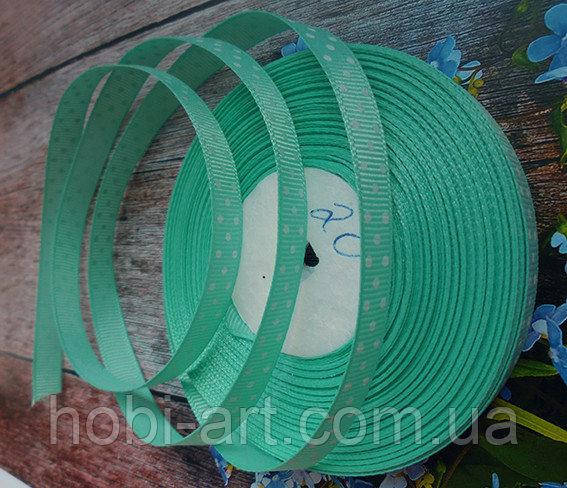 

Стрічка репсова 9 мм в горошок №20 А