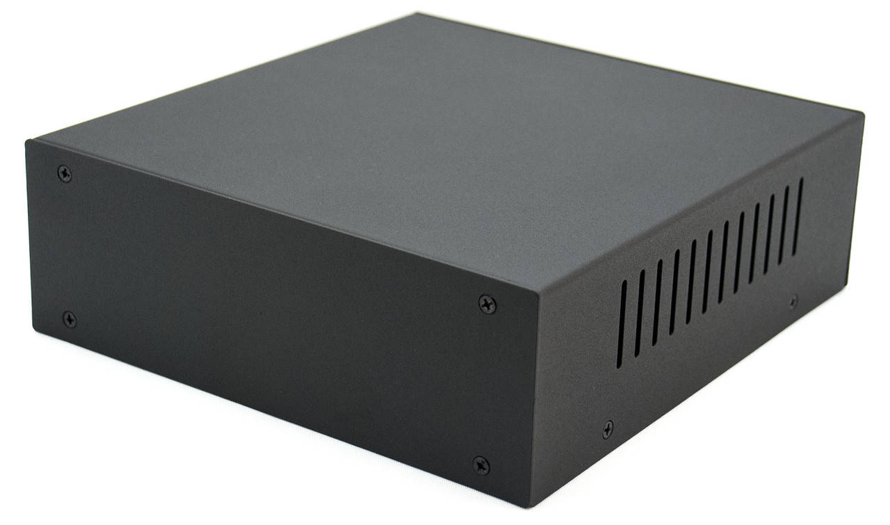 

Корпус металевий MB-5 (Ш190 Г200 В65) чорний, RAL9005(Black textured)