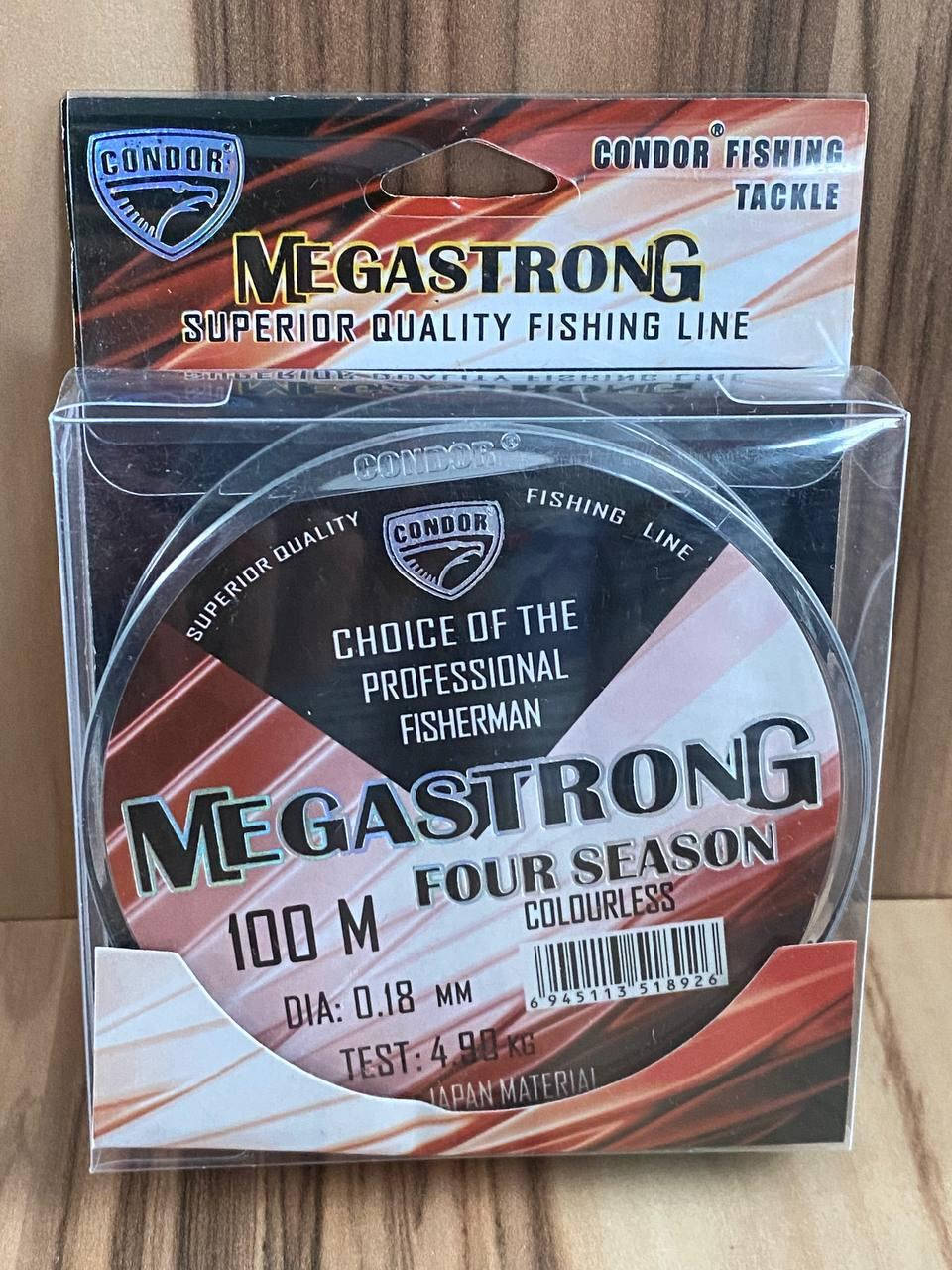 

Леска MEGASTRONG FOUR SEASON Condor 0.18, 100