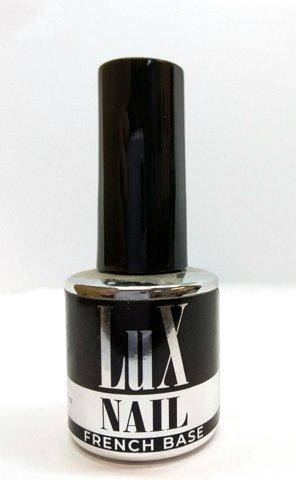 

База для гель лака камуфляжная Lux Nail French Rubber Base 9 мл