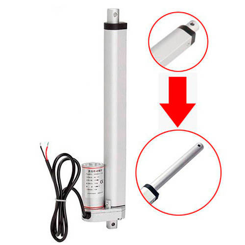 

Линейный привод Актуатор штоковый 300мм 1500Н 4мм/c XYDHB12