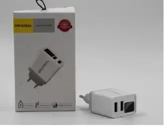 

АДАПТЕР С ДИСПЛЕЕМ CX QC03 220V 2 USB WITH DIGITAL DISPLAY