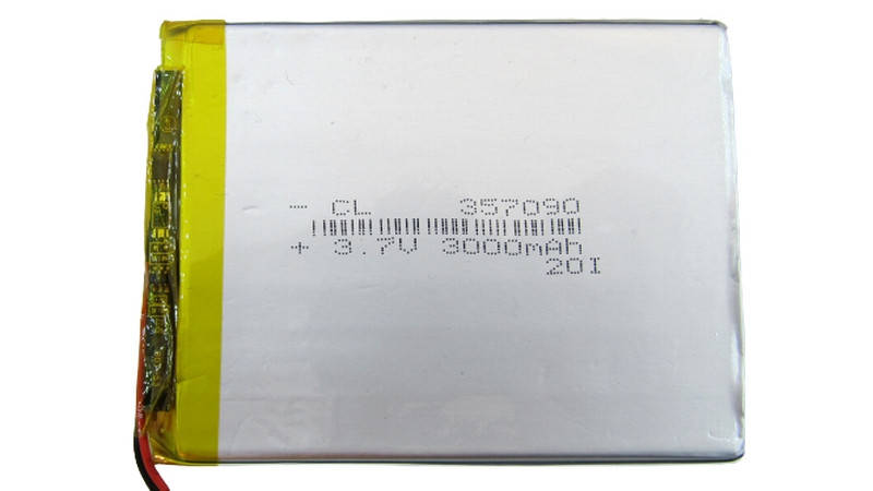 

Аккумулятор для разных устройств LiPo 357090 90*70*3.5мм 3000mAh 3.7V (16858)