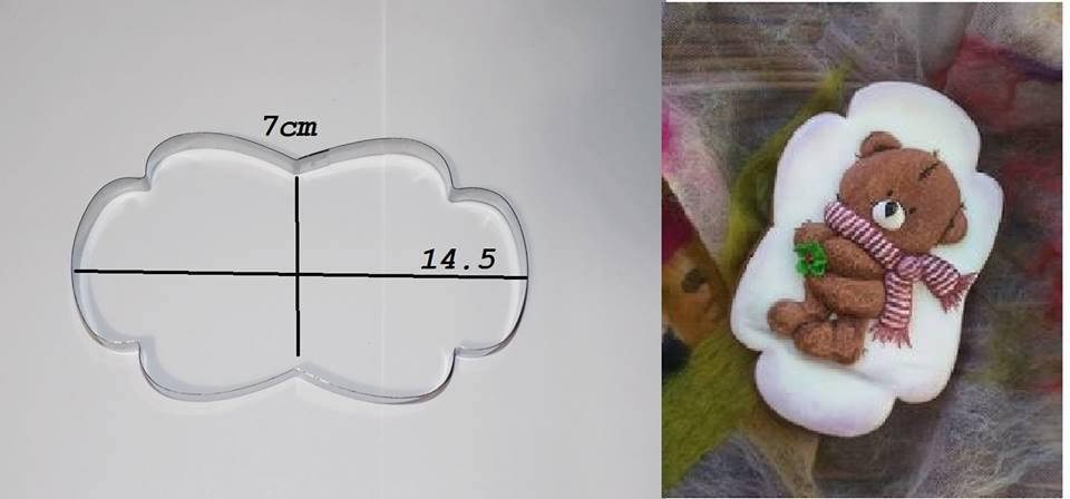 

Вырубка для пряника Рамка