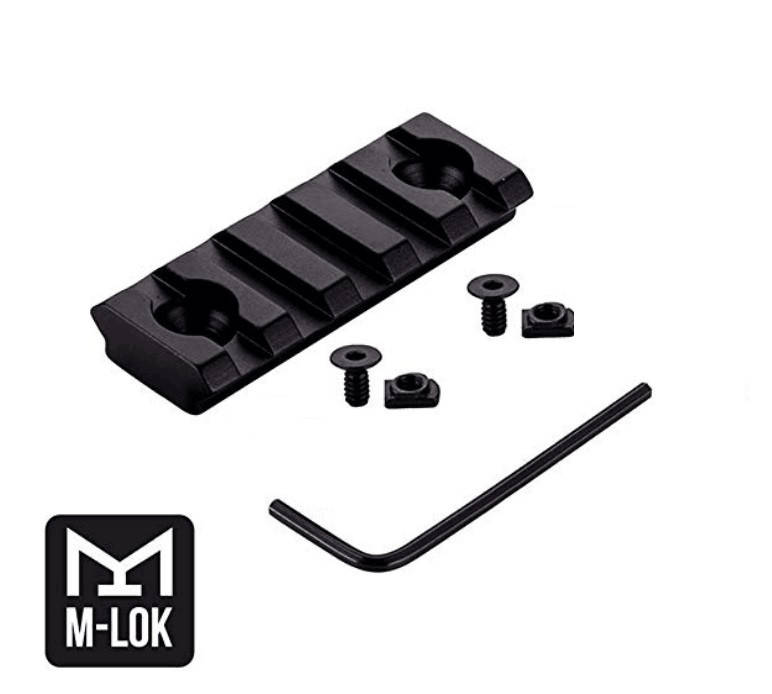 

Планка на 5 слотов Weaver/ Picatinny M-Lok