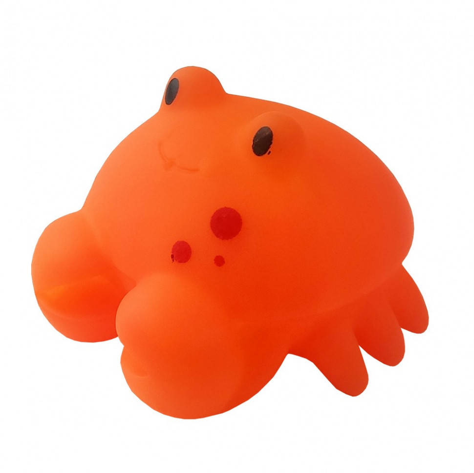 

Игрушка для купания Пищалка 77-5 Животные (Краб)
