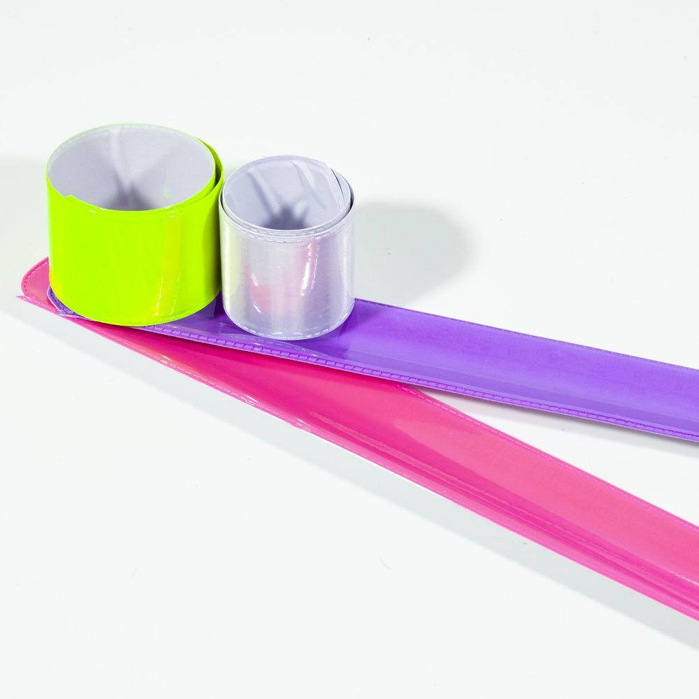 

Браслет светоотражающий "Stripe" белый 22см