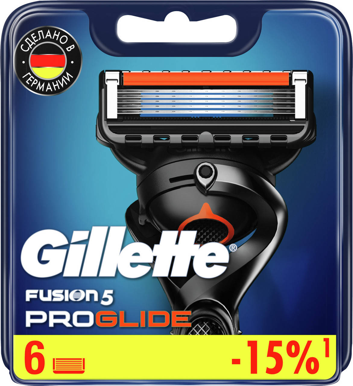 

Картридж Gillette "Fusion PROGLIDE" (6)