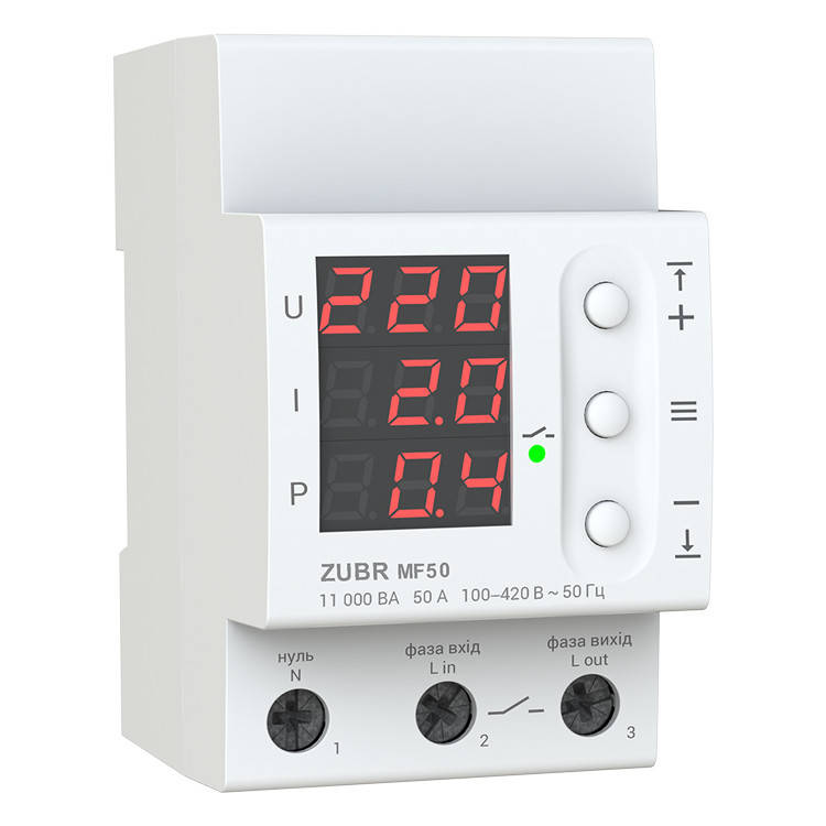 

Многофункциональное реле ZUBR MF50
