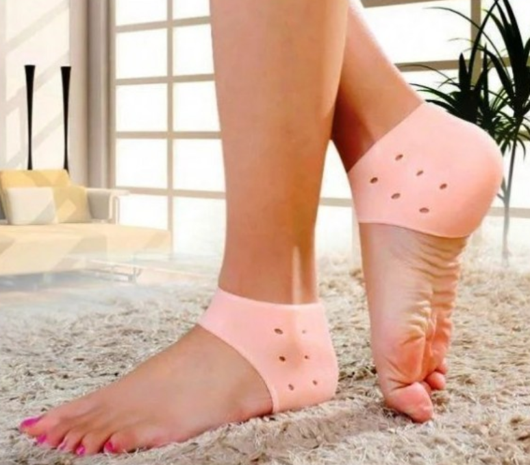 

Силіконовий протектор фіксатор для п'яток Ting Pai Beige