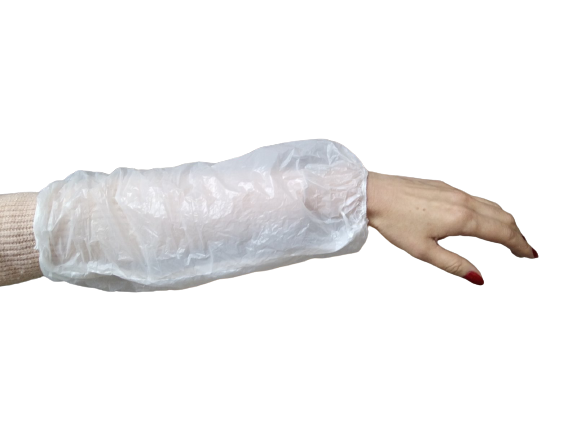 

Нарукавники из полиэтилена, 100 шт., Белый
