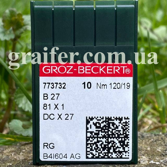 

Иглы для промышленных оверлоков B27 № 120 R