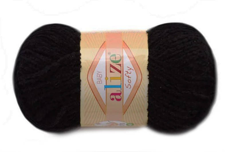 

Alize Softy, Черный №60