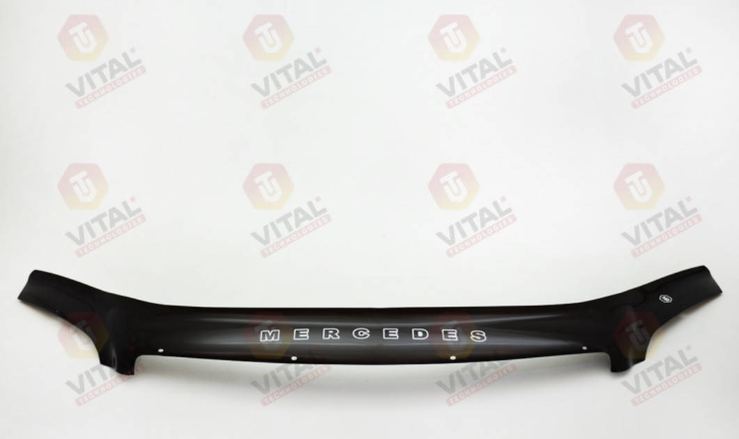 

Дефлектор капота VT52 (мухобойка) Mercedes-Benz ML W164 2005-2011, Vip Tuning, MRD10