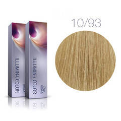 

Фарба для волосся Wella Illumina Сolor 10/93 яркий блонд золотистый сандре