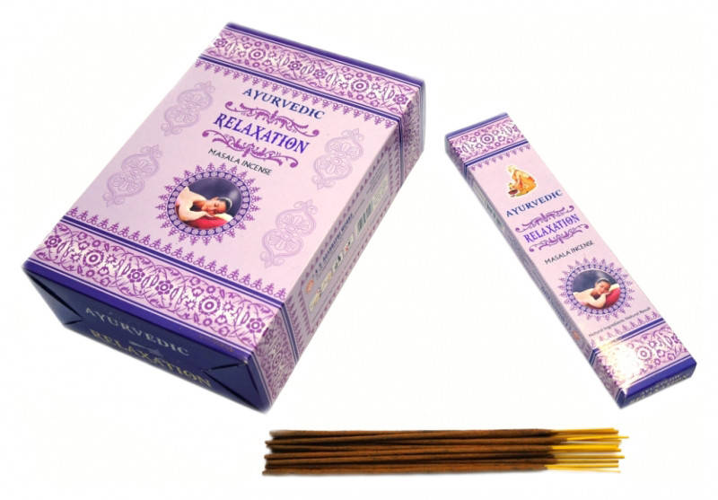

Благовония Ayurvedic Ralaxation Релаксация 20 грамм