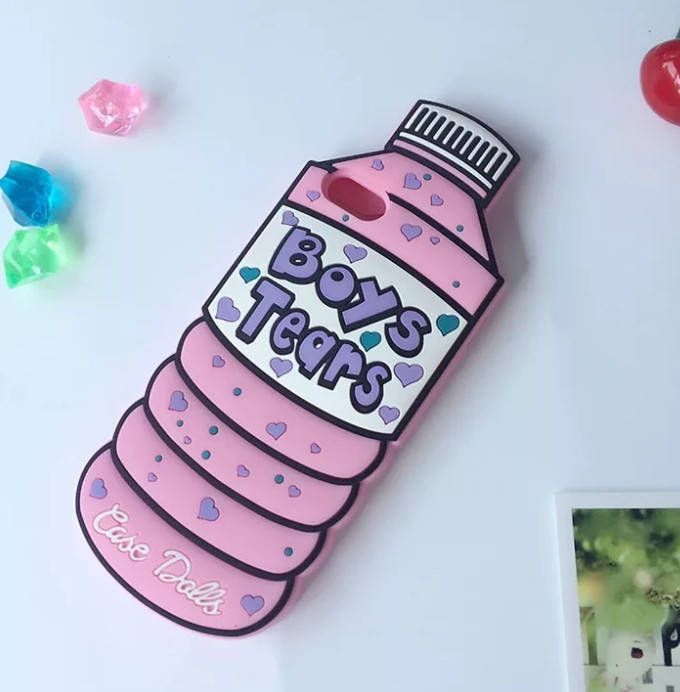 

Чехол 3D на iPhone 6 Boys Tears розовый