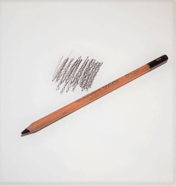 

Карандаш Сепия темно-коричневая KOH-I-NOOR Gioconda 8804