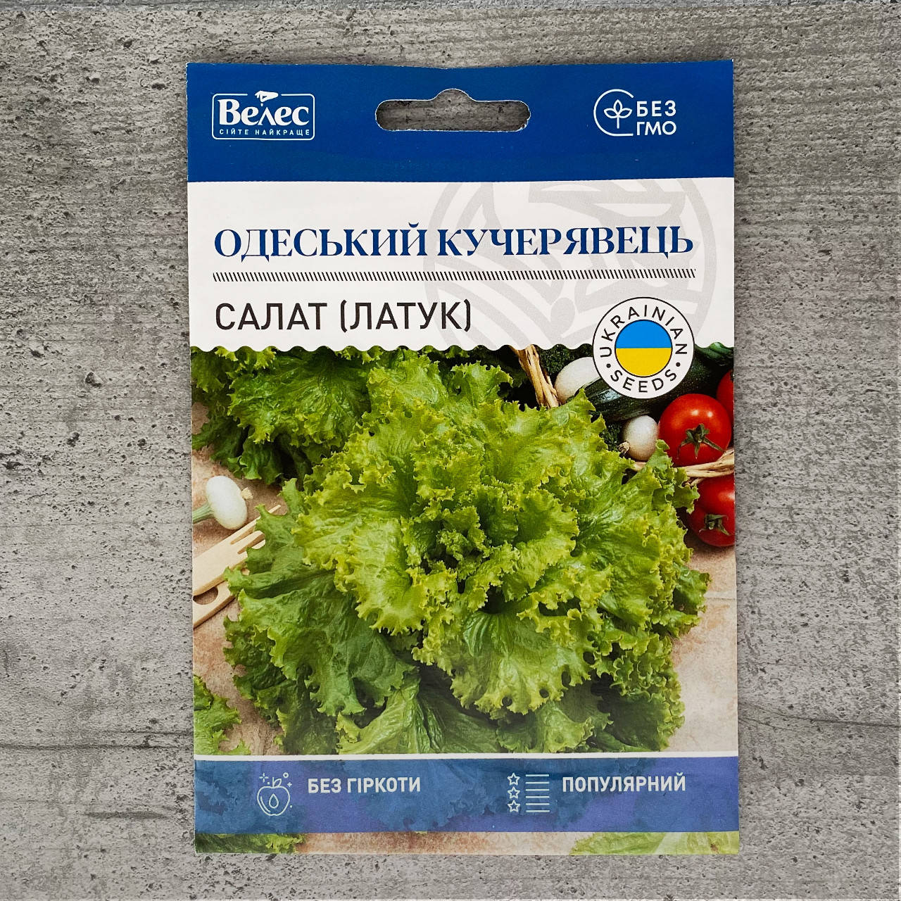 

Салат-латук Одесский кудрявый 10 г семена пакетированные Велес