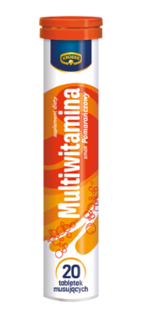 

Вітаміни Kruger Multivitamin 84 г. (20 шт.)