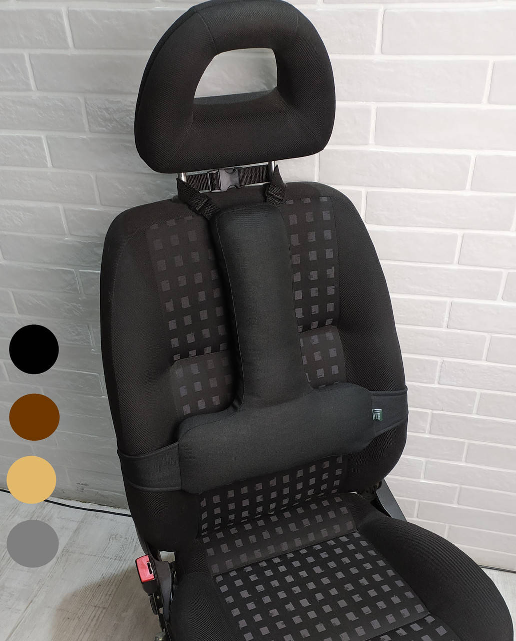 

Упор для спины поясницы EKKOSEAT на авто кресло ортопедический. универсальный