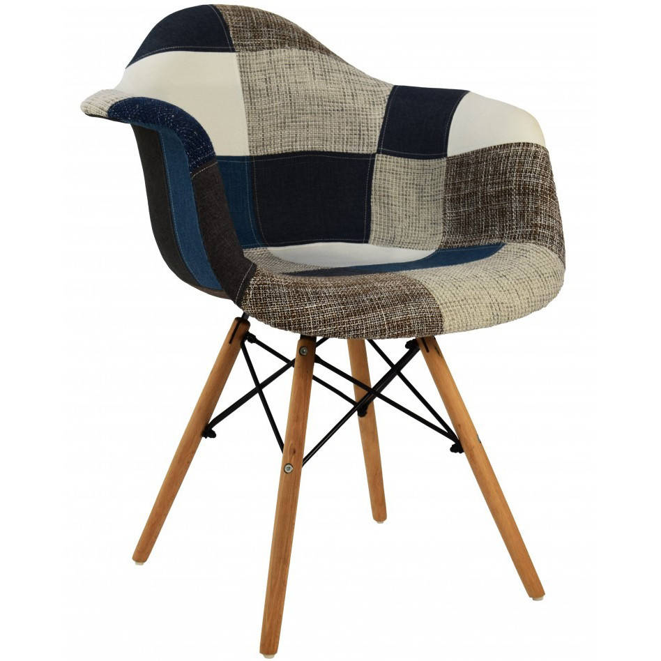 

Современное кресло стул В-437 PW BW PATCHWORK для кухни