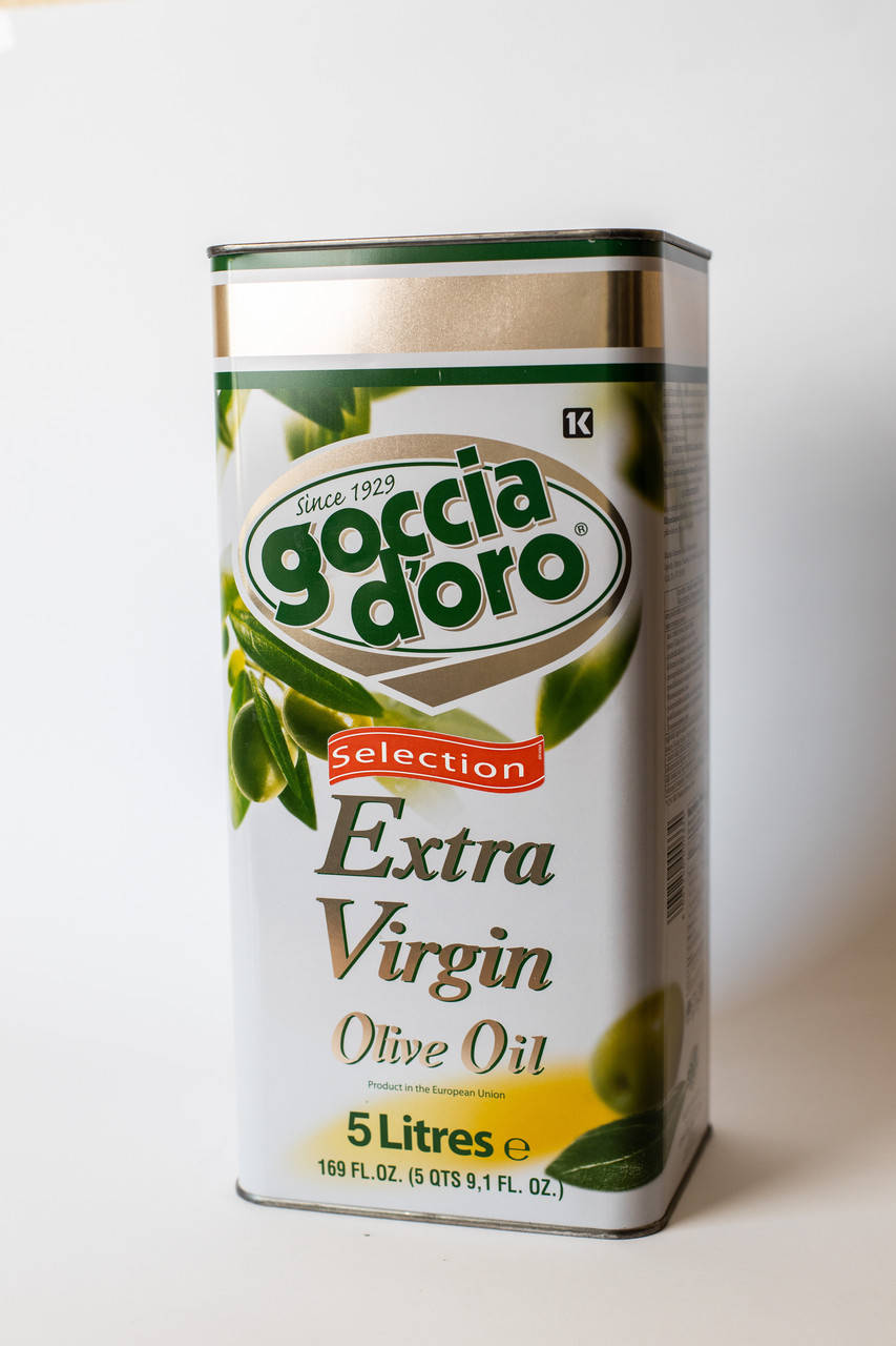 

Оливковое Масло Extra Virgin Goccia D`oro - 5 л (ИТАЛИЯ) - ОРИГИНАЛ