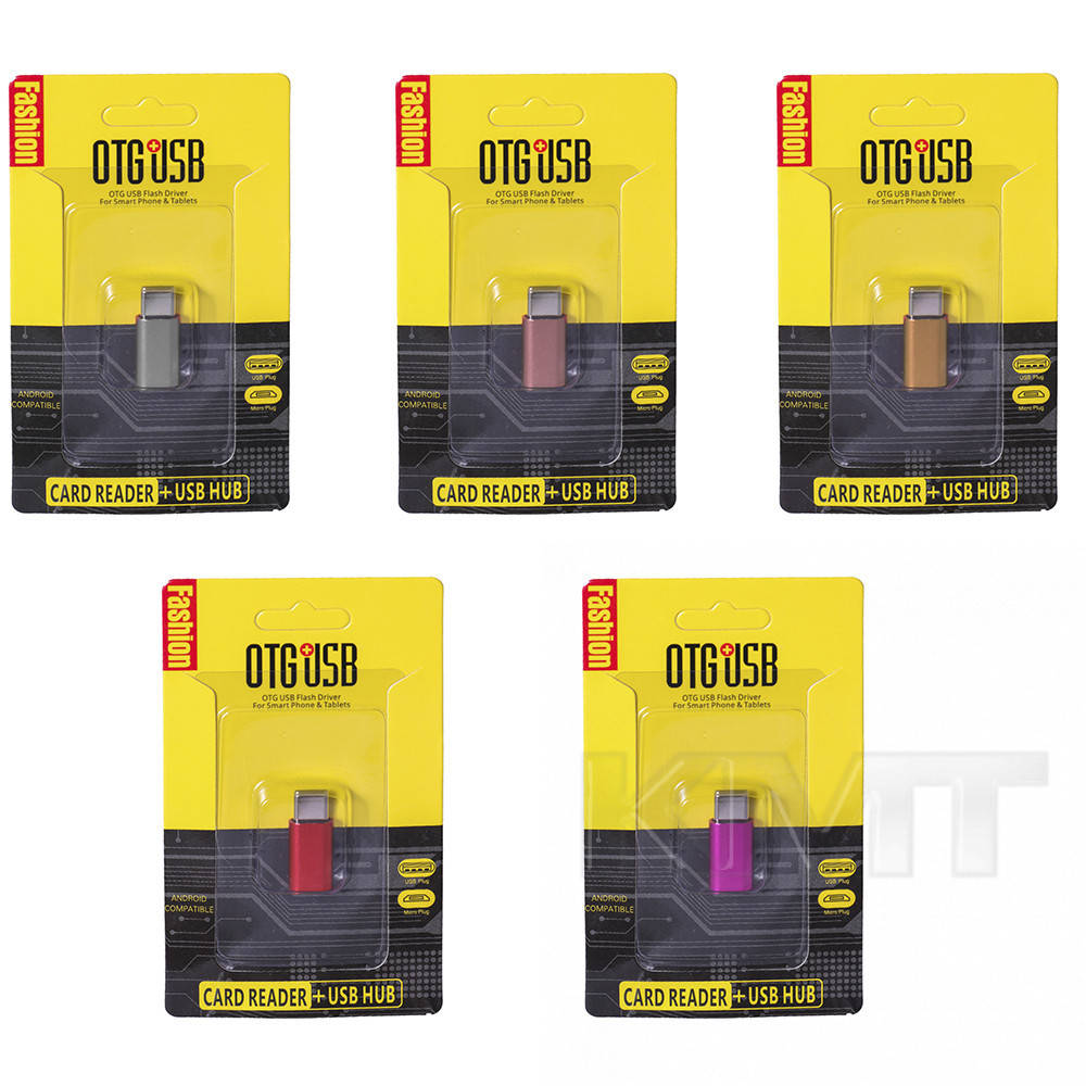 

Type C To Micro Adapter — Multi Color