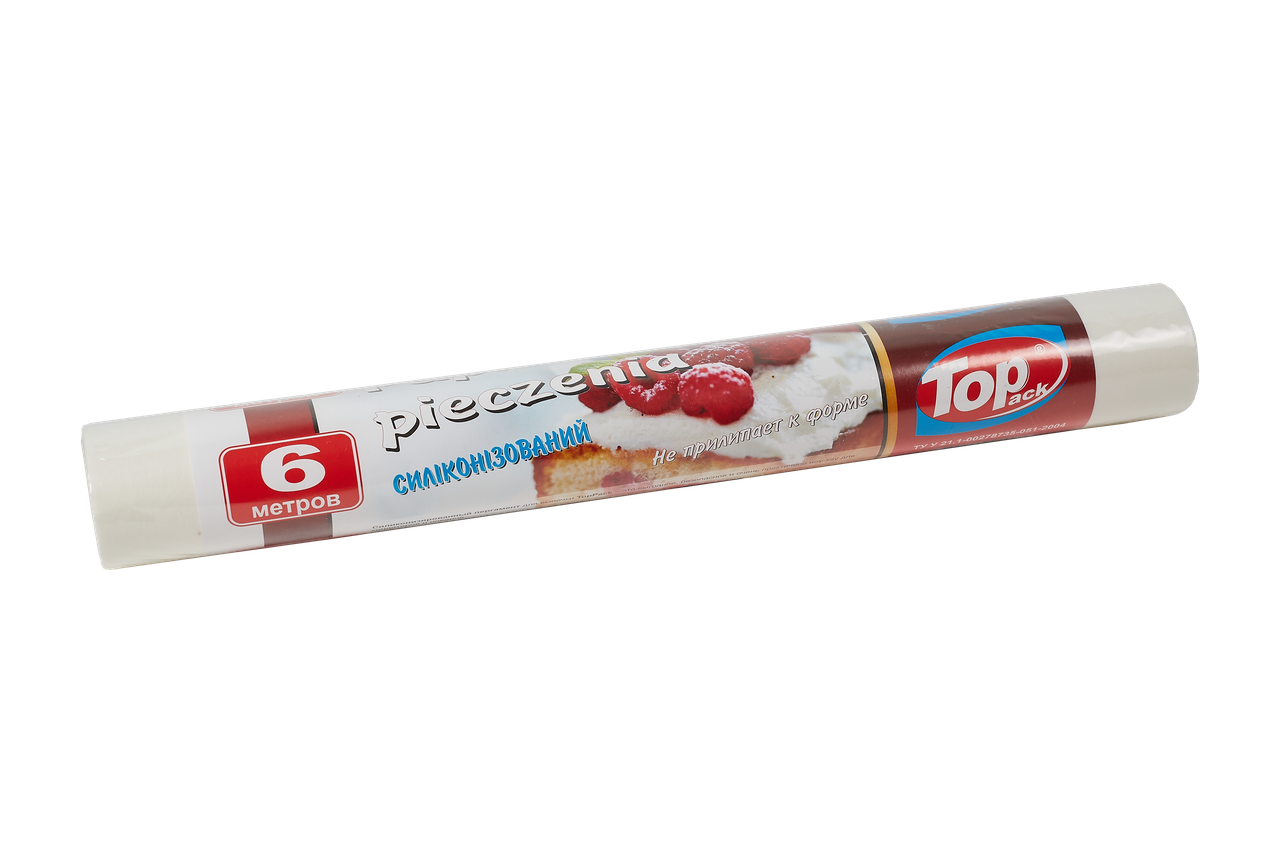 

Пергамент TOP PACK силикон белый 29см/6м