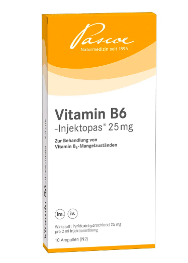 

VITAMIN B6 / Витамин Б6 25mg 10 ампул Германия