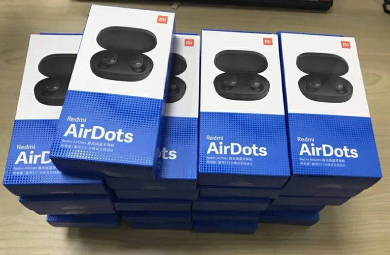 

Наушники Redmi Airdots Black . Original 100 % . Блютуз гарнитура, Черный
