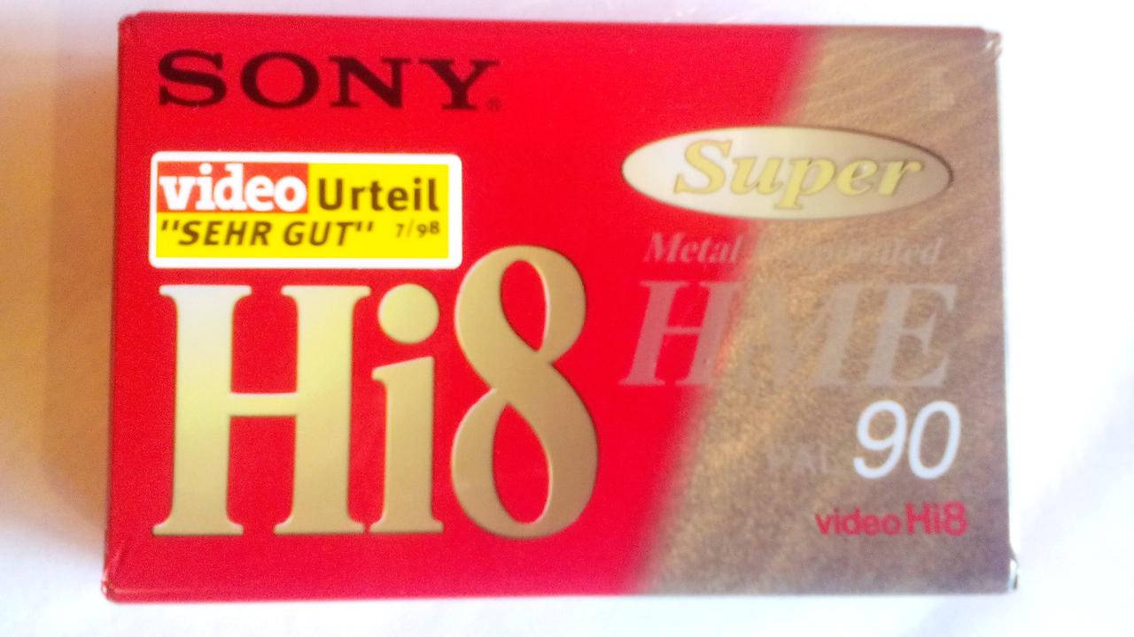 

Кассета для видеокамер формата Hi8 SONY Super Metal