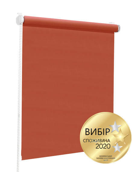 

Ролета МINI цвет 0860 кирпичный