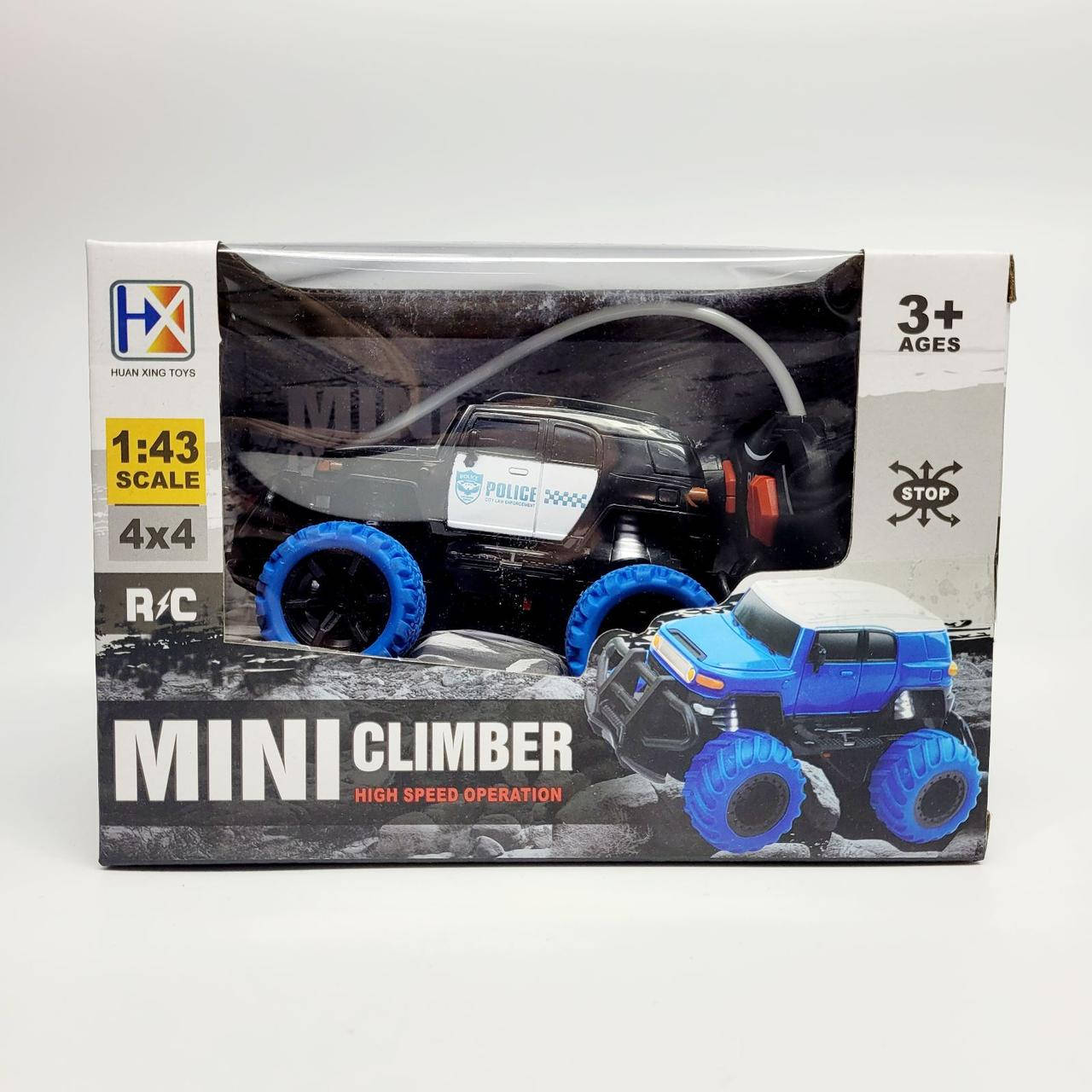

Машинка Джип "Полиция" на радиоуправлении Mini Climber 1:43