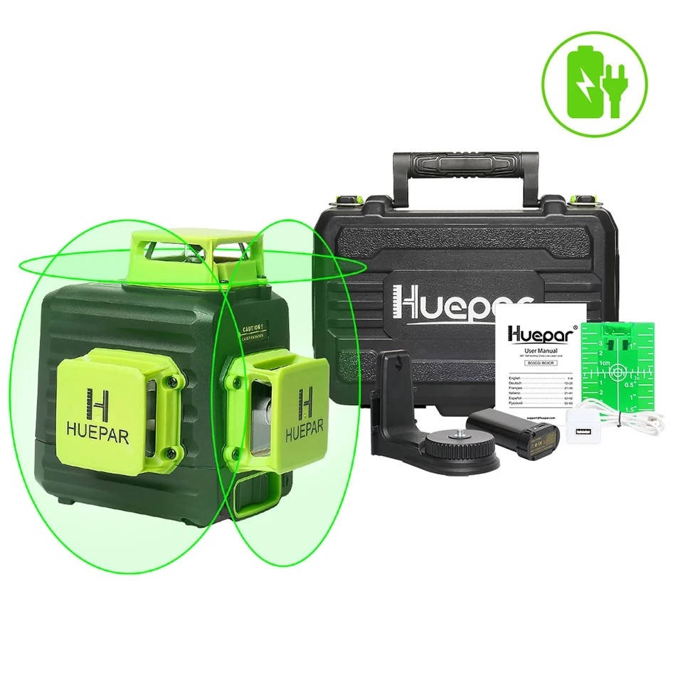 

Лазерный нивелир Huepar B03CG 3D