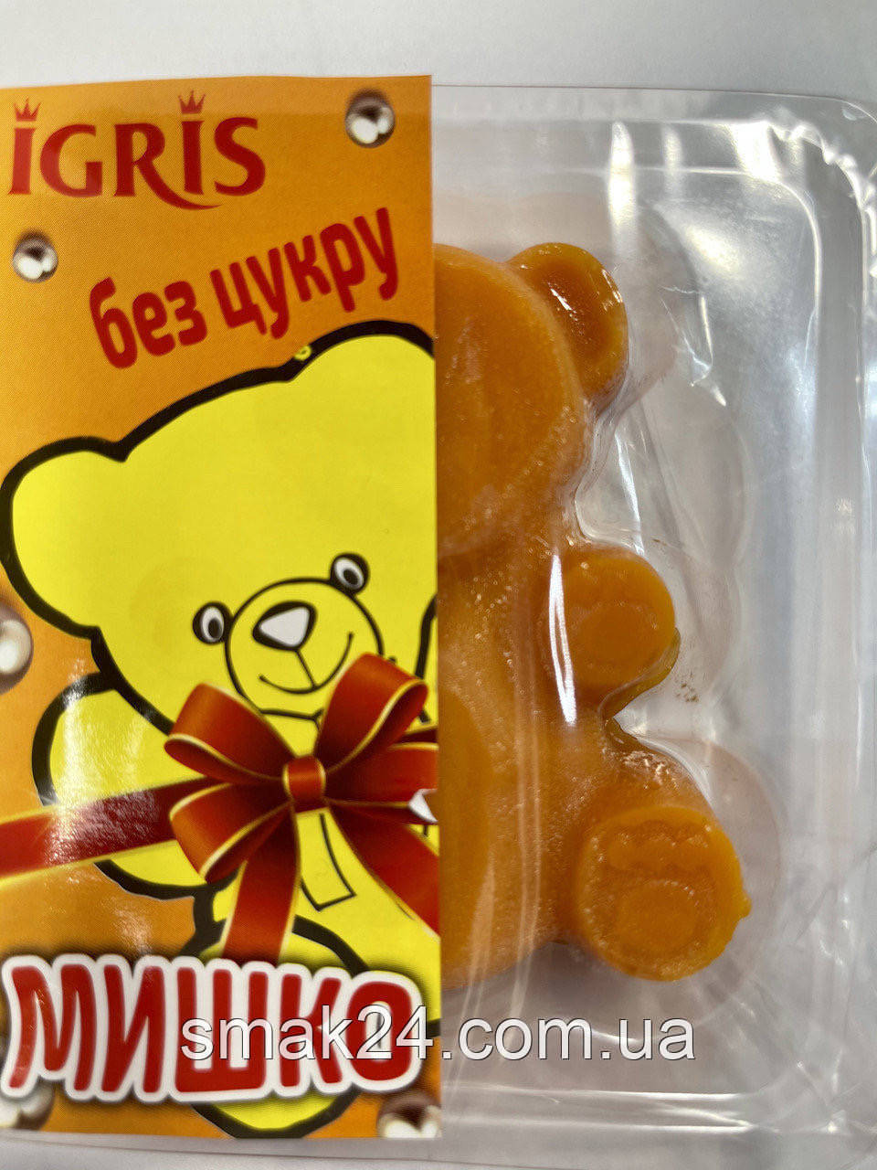 

Мармелад БЕЗ САХАРА со вкусом Персик "Мишко" IGRIS 100г