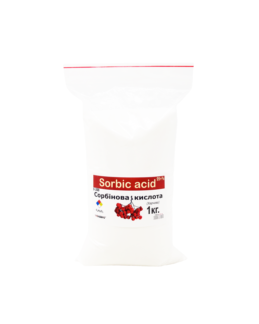 

Сорбиновая кислота 1 кг Пищевая добавка Е-200