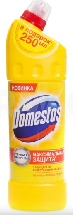 

Универсальное чистящее средство DOMESTOS лимонная свежесть 750 mл 8714100763568 Венгрия