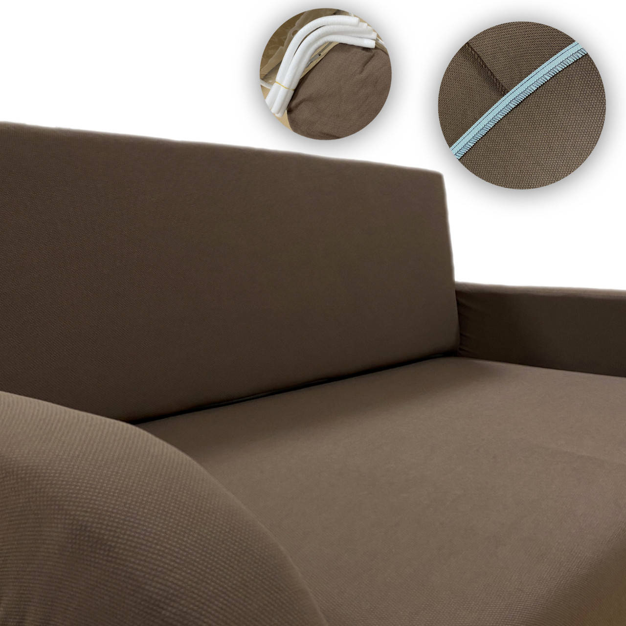 

Чехол на диван NOKTA. Коричневый (Karna Home Collection)