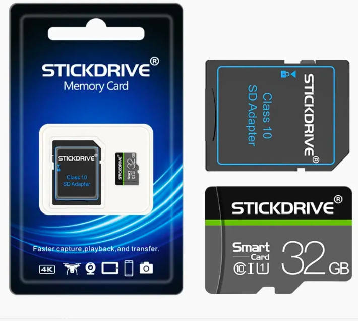 

Распродажа! Карта Памяти MicroSD 32 Gb Class 10, Высокоскоростная + Адаптер SD